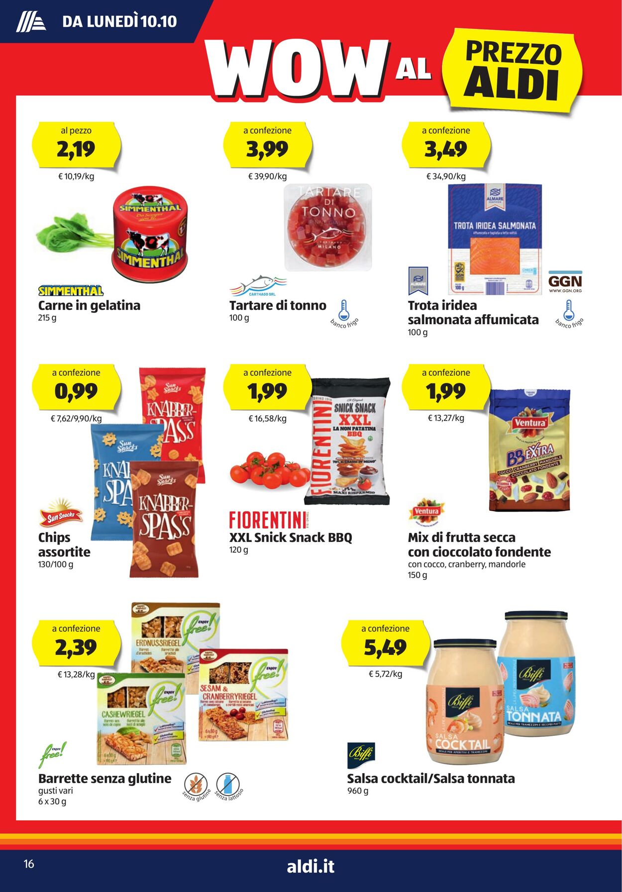 Volantino Aldi 10.10.2022 - 16.10.2022