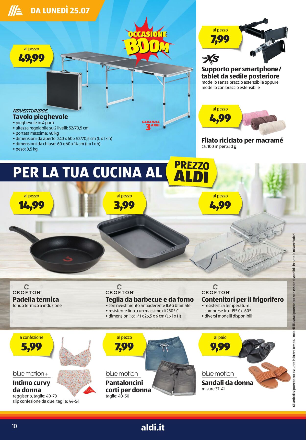 Volantino Aldi 25.07.2022 - 31.07.2022