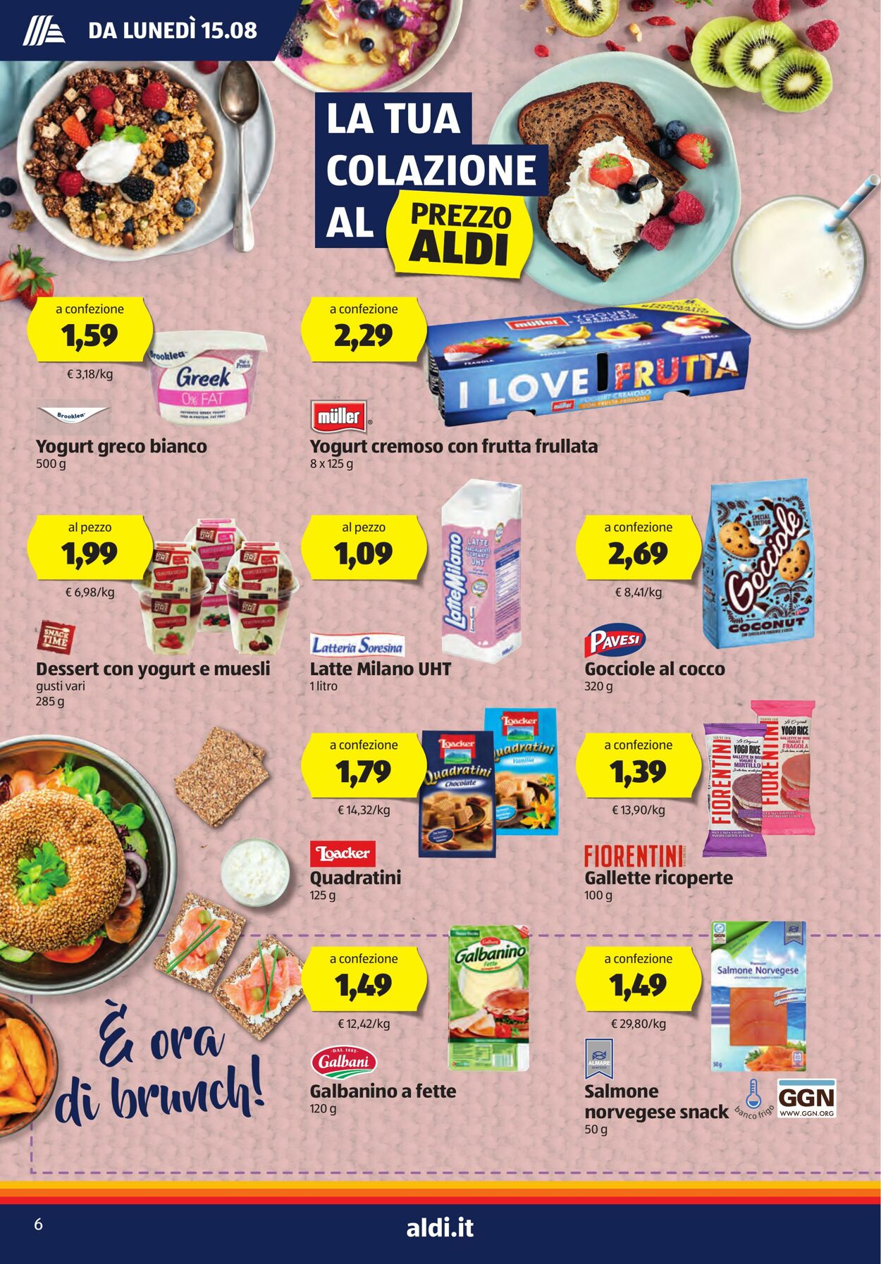 Volantino Aldi 15.08.2022 - 21.08.2022