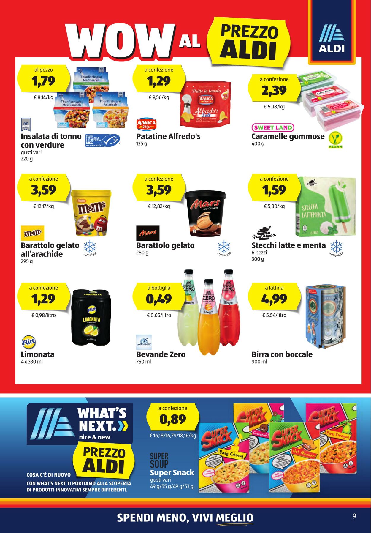 Volantino Aldi 15.08.2022 - 21.08.2022