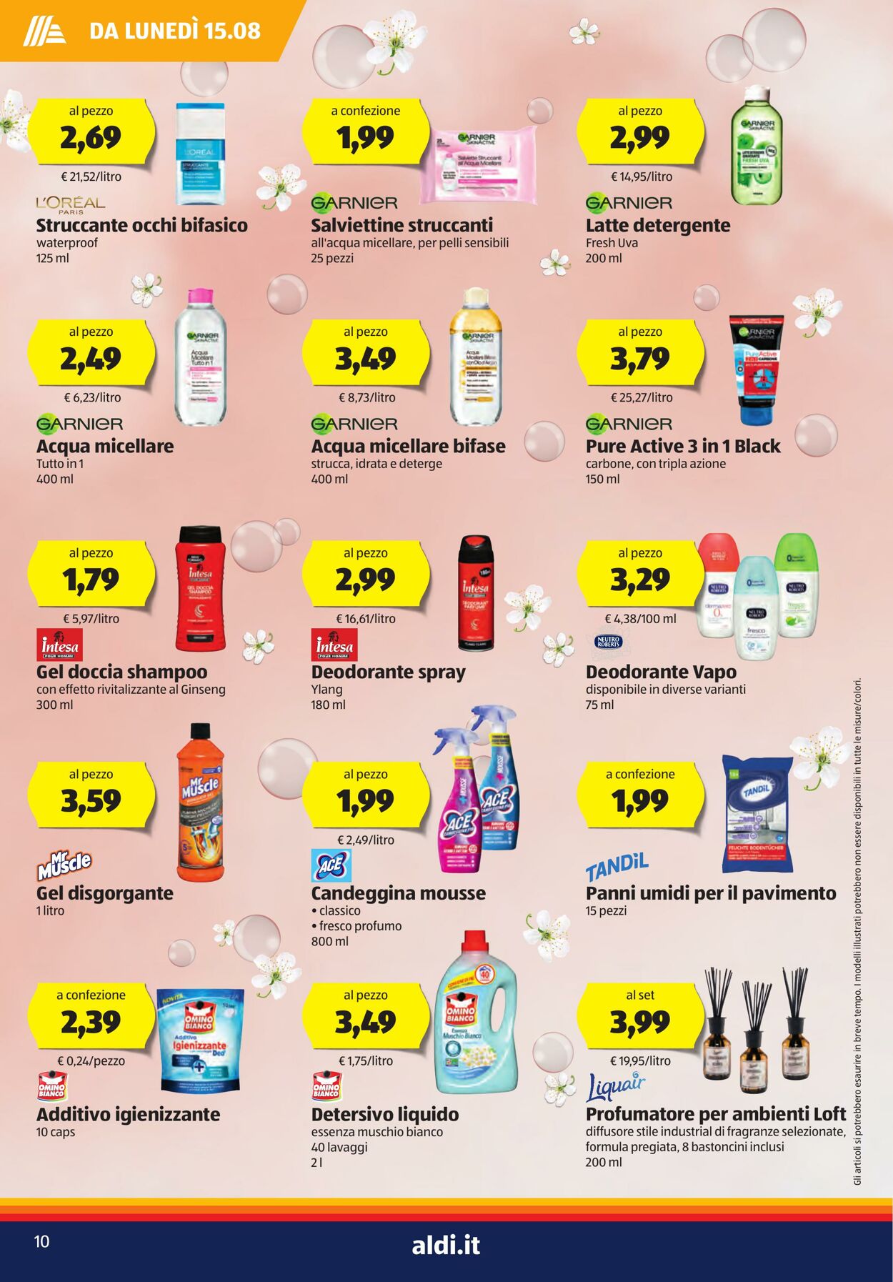 Volantino Aldi 15.08.2022 - 21.08.2022