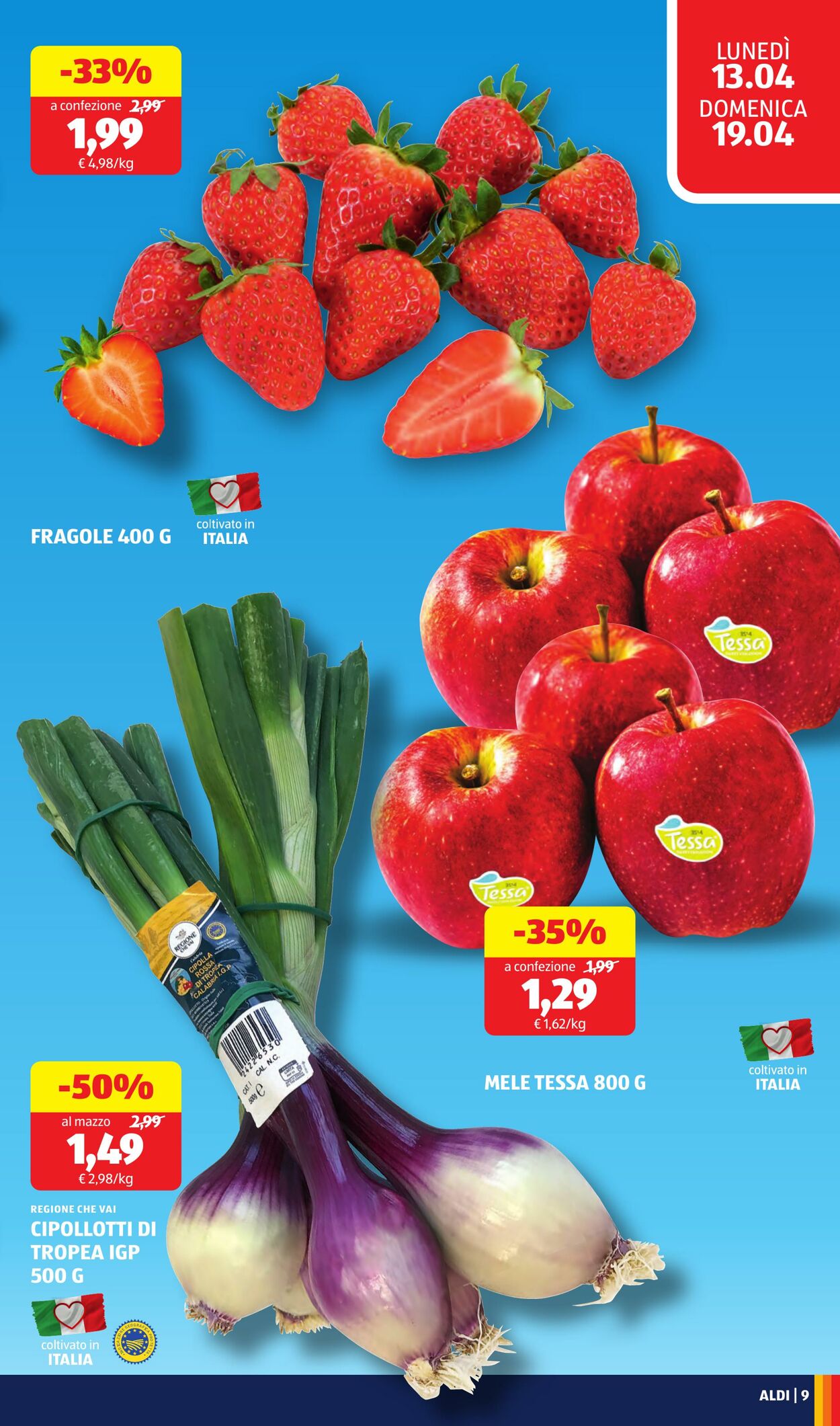 Volantino Aldi 13.04.2026 - 19.04.2026