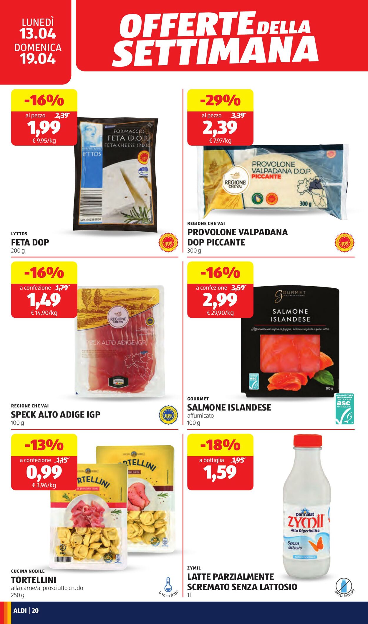 Volantino Aldi 13.04.2026 - 19.04.2026