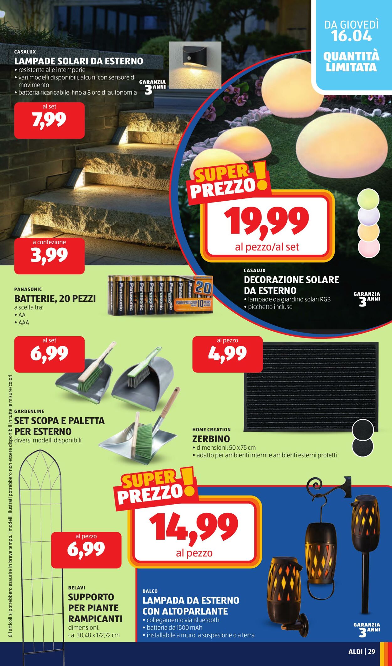 Volantino Aldi 13.04.2026 - 19.04.2026