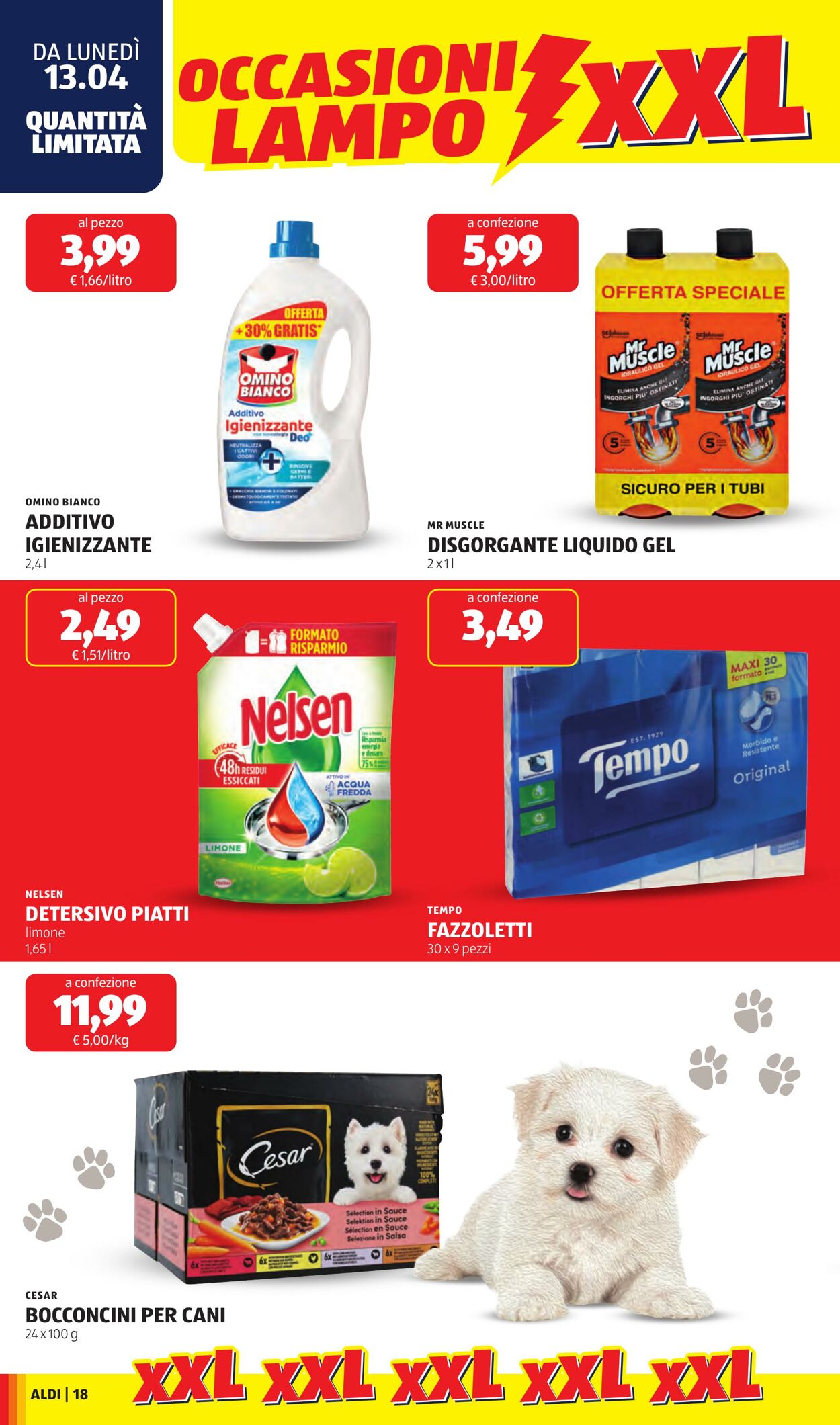 Volantino Aldi 13.04.2026 - 19.04.2026
