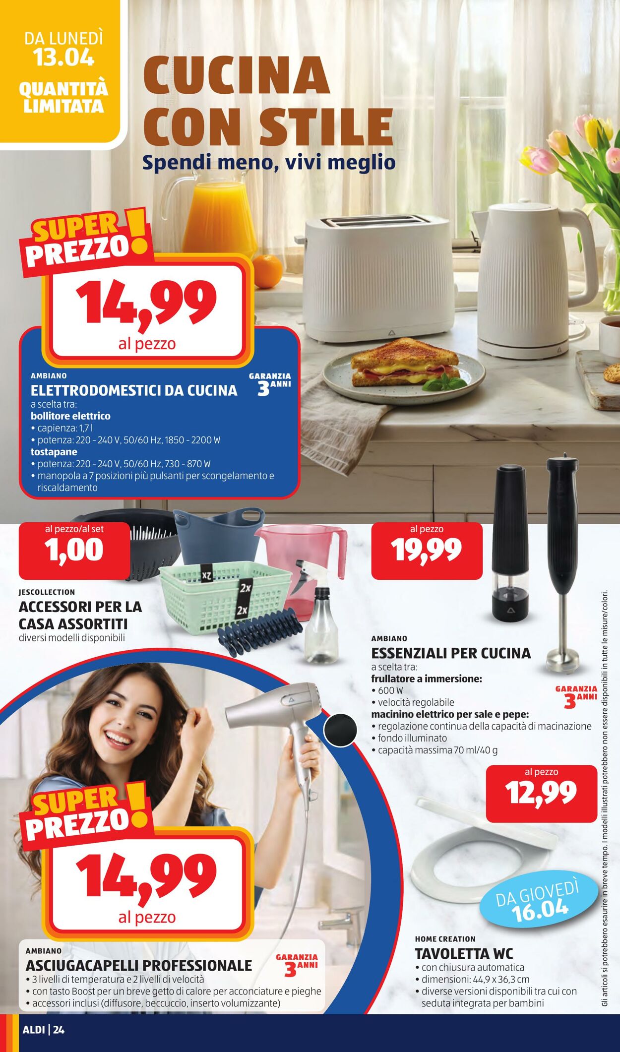 Volantino Aldi 13.04.2026 - 19.04.2026