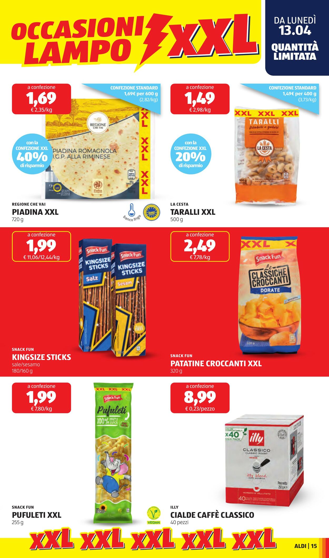 Volantino Aldi 13.04.2026 - 19.04.2026