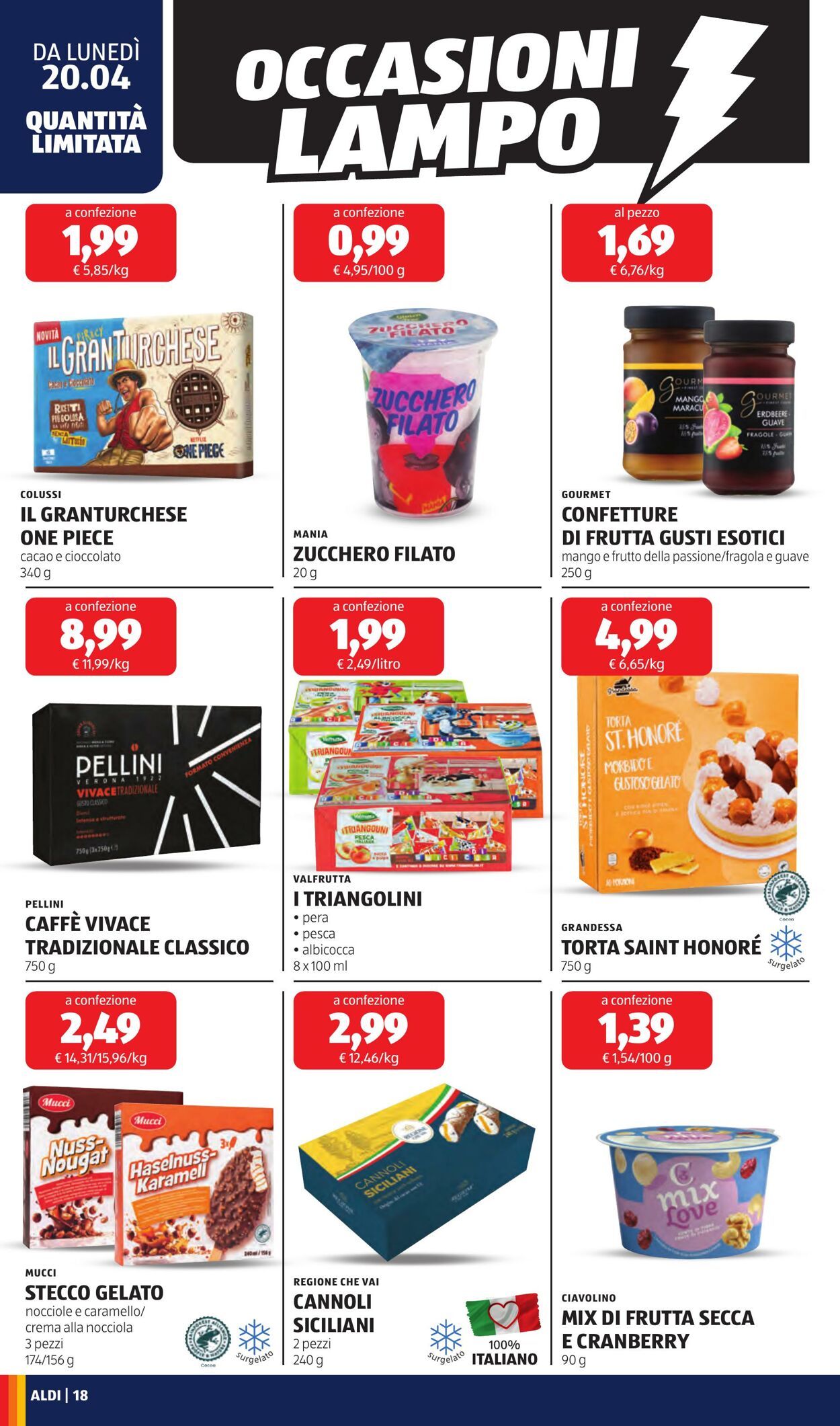 Volantino Aldi 20.04.2026 - 26.04.2026