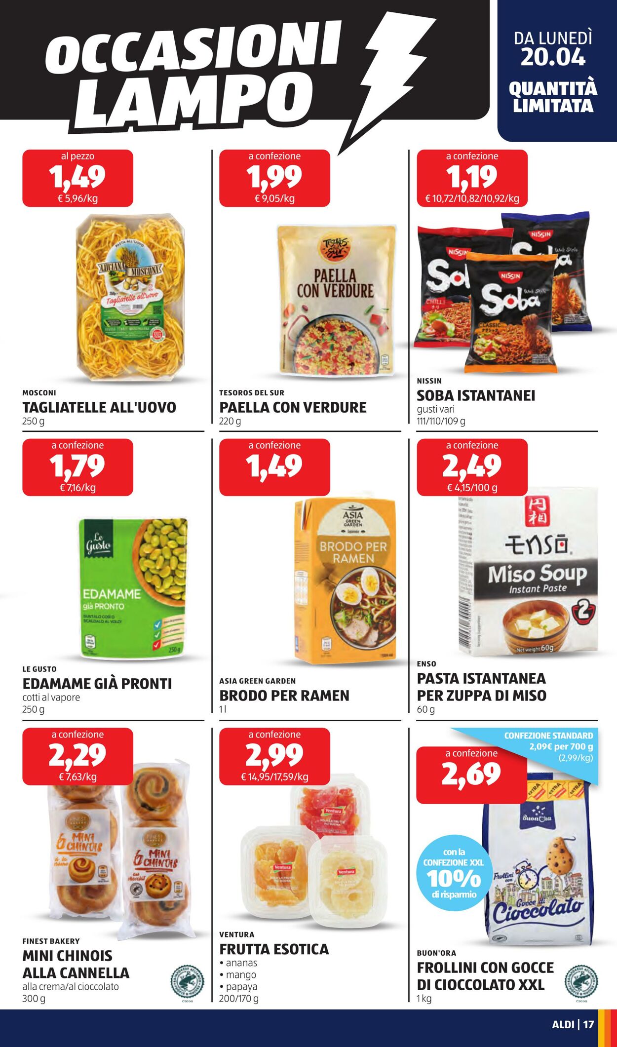 Volantino Aldi 20.04.2026 - 26.04.2026