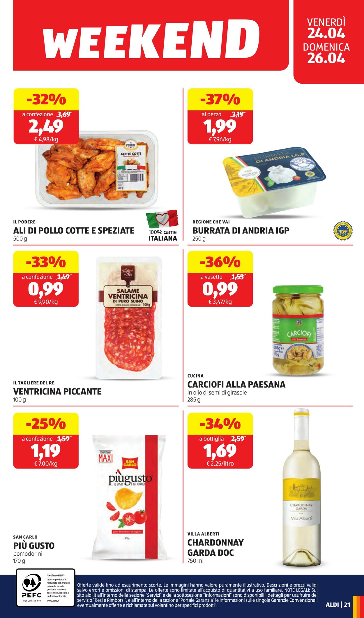 Volantino Aldi 20.04.2026 - 26.04.2026