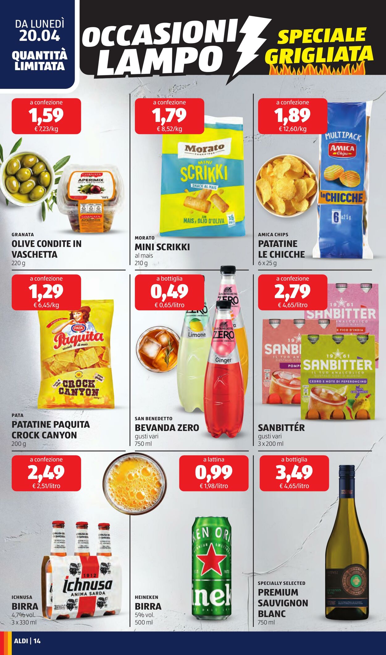 Volantino Aldi 20.04.2026 - 26.04.2026