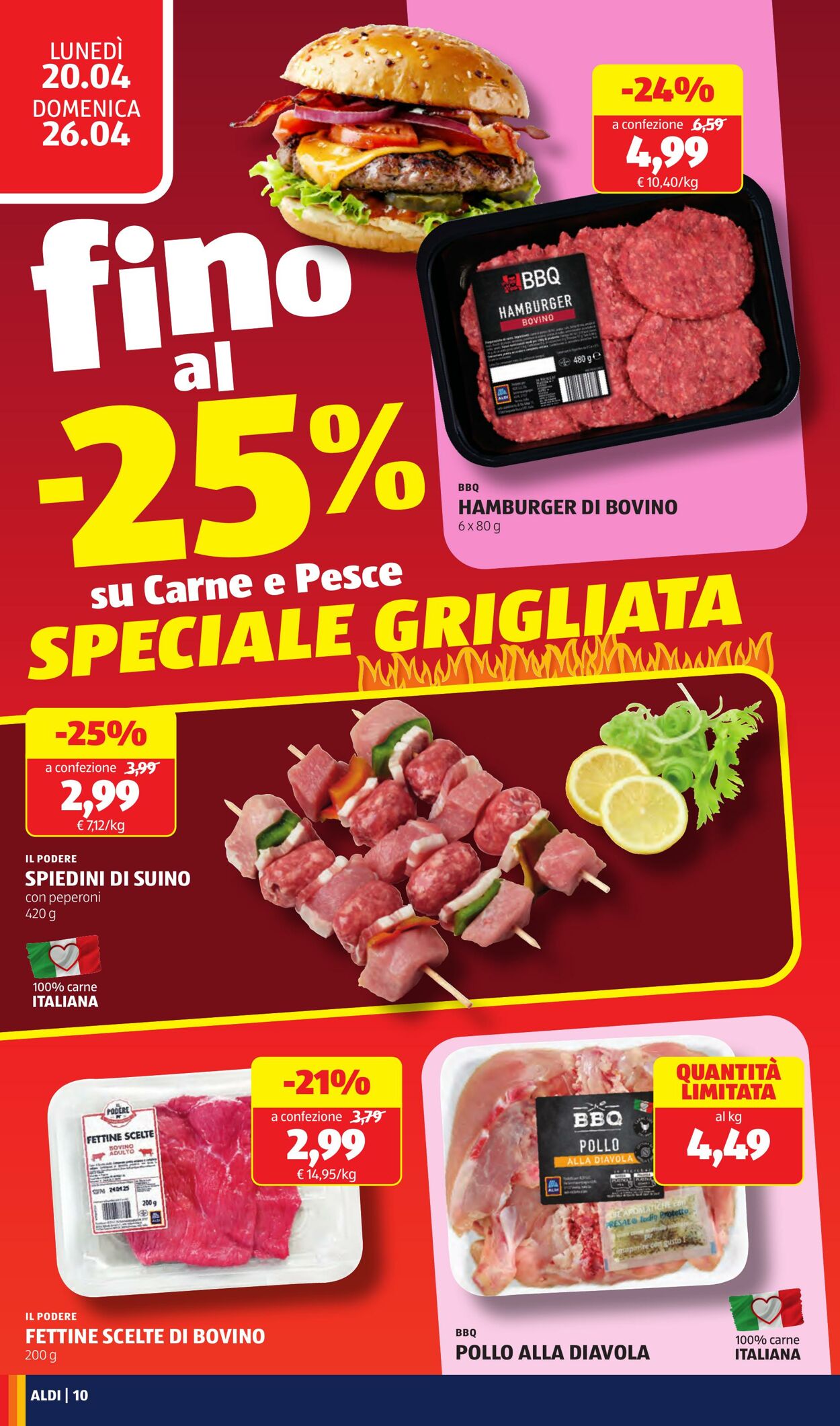 Volantino Aldi 20.04.2026 - 26.04.2026
