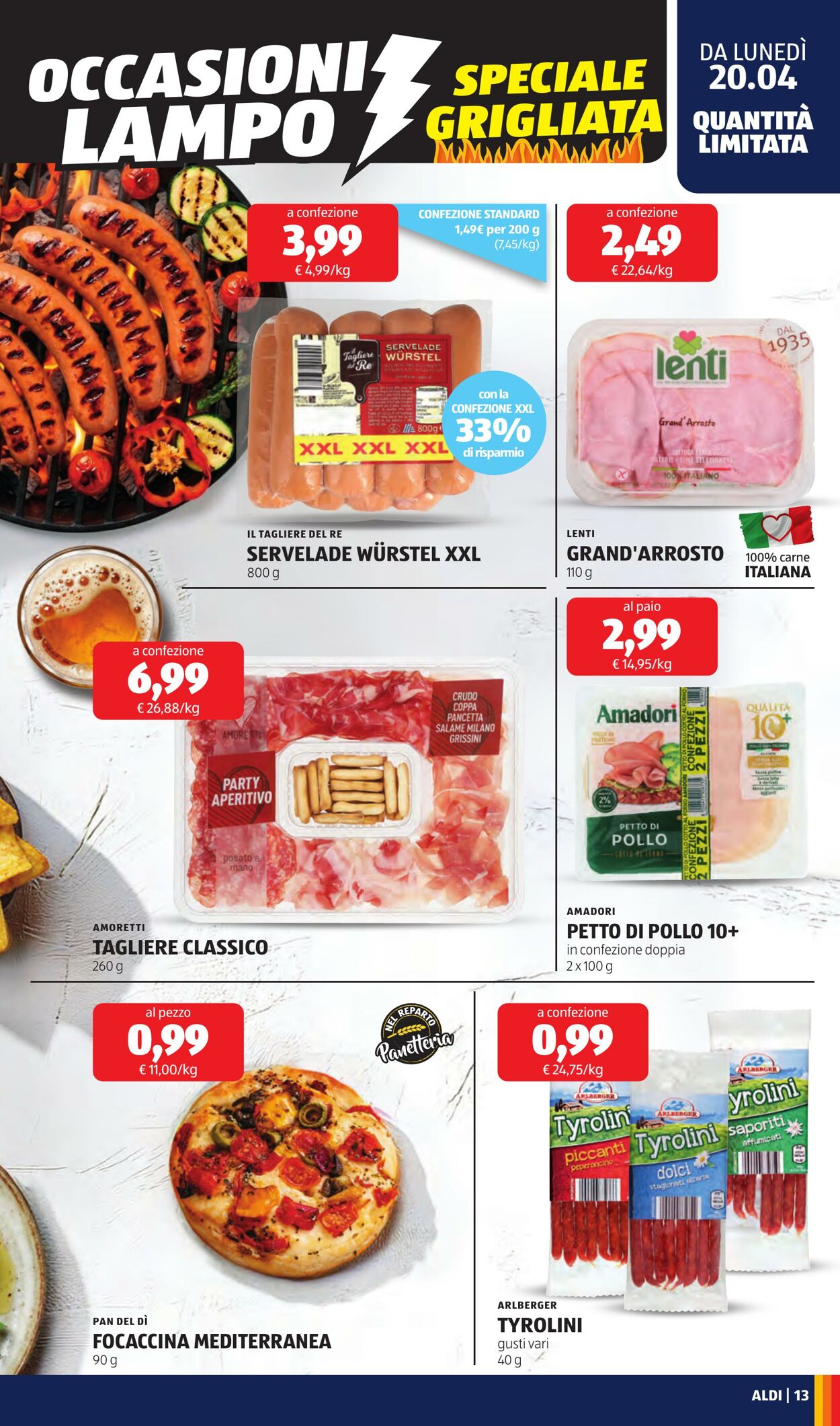 Volantino Aldi 20.04.2026 - 26.04.2026