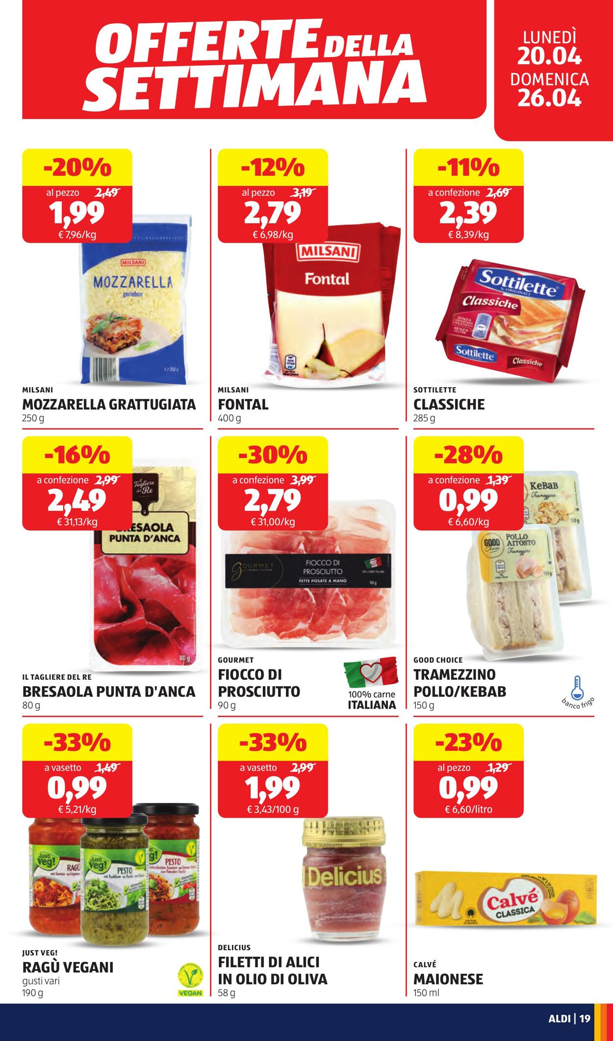 Volantino Aldi 20.04.2026 - 26.04.2026