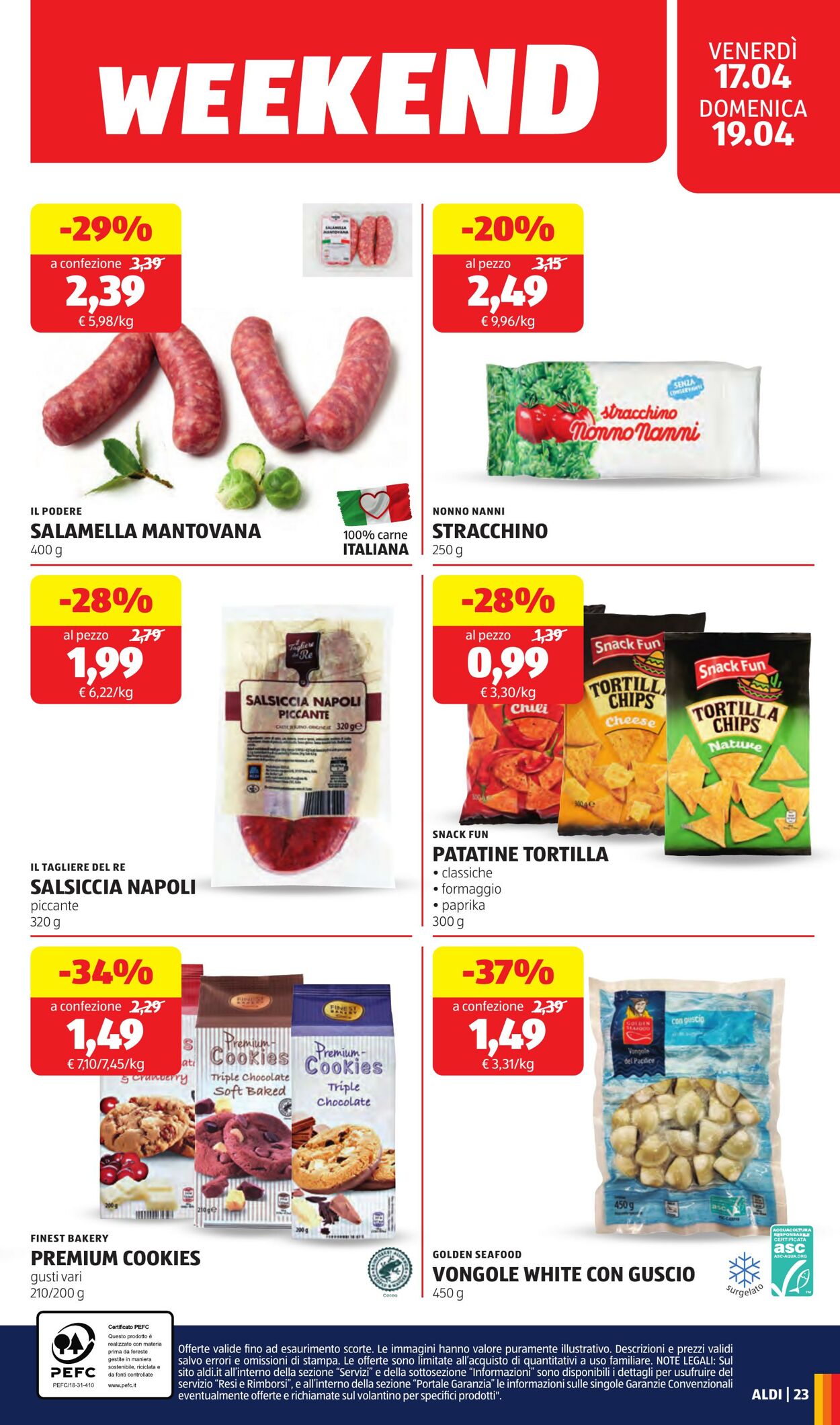 Volantino Aldi 13.04.2026 - 19.04.2026