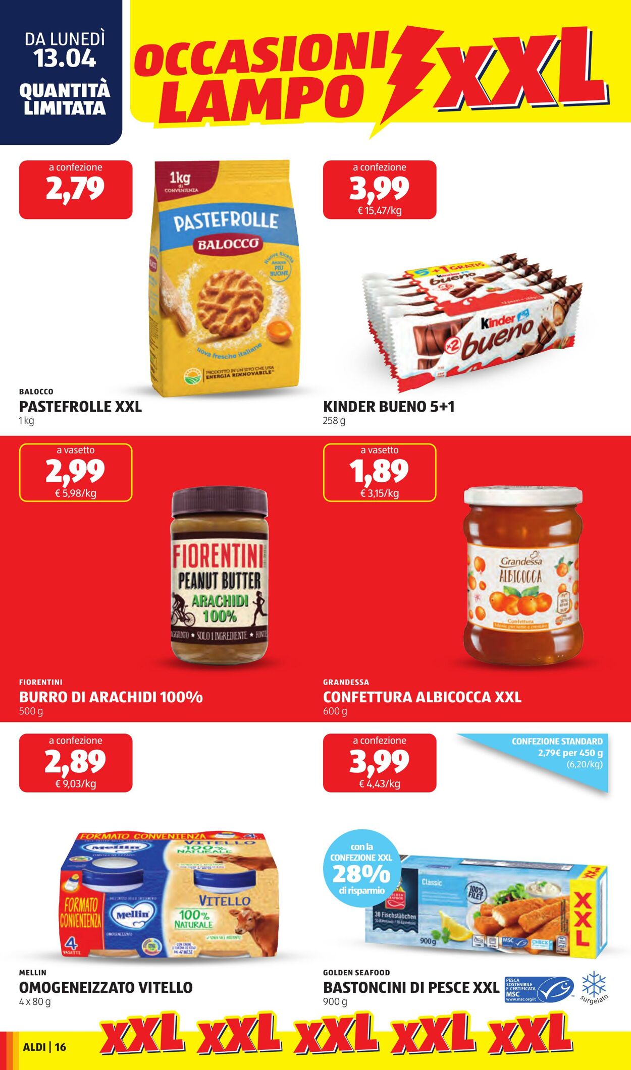 Volantino Aldi 13.04.2026 - 19.04.2026