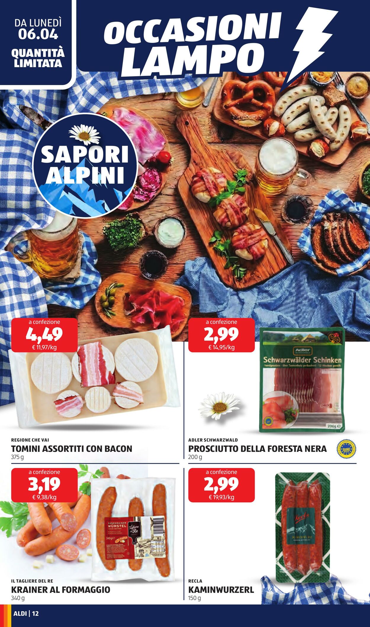 Volantino Aldi 06.04.2026 - 12.04.2026