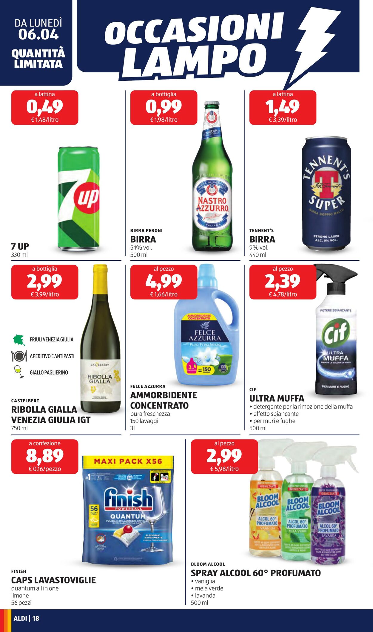 Volantino Aldi 06.04.2026 - 12.04.2026