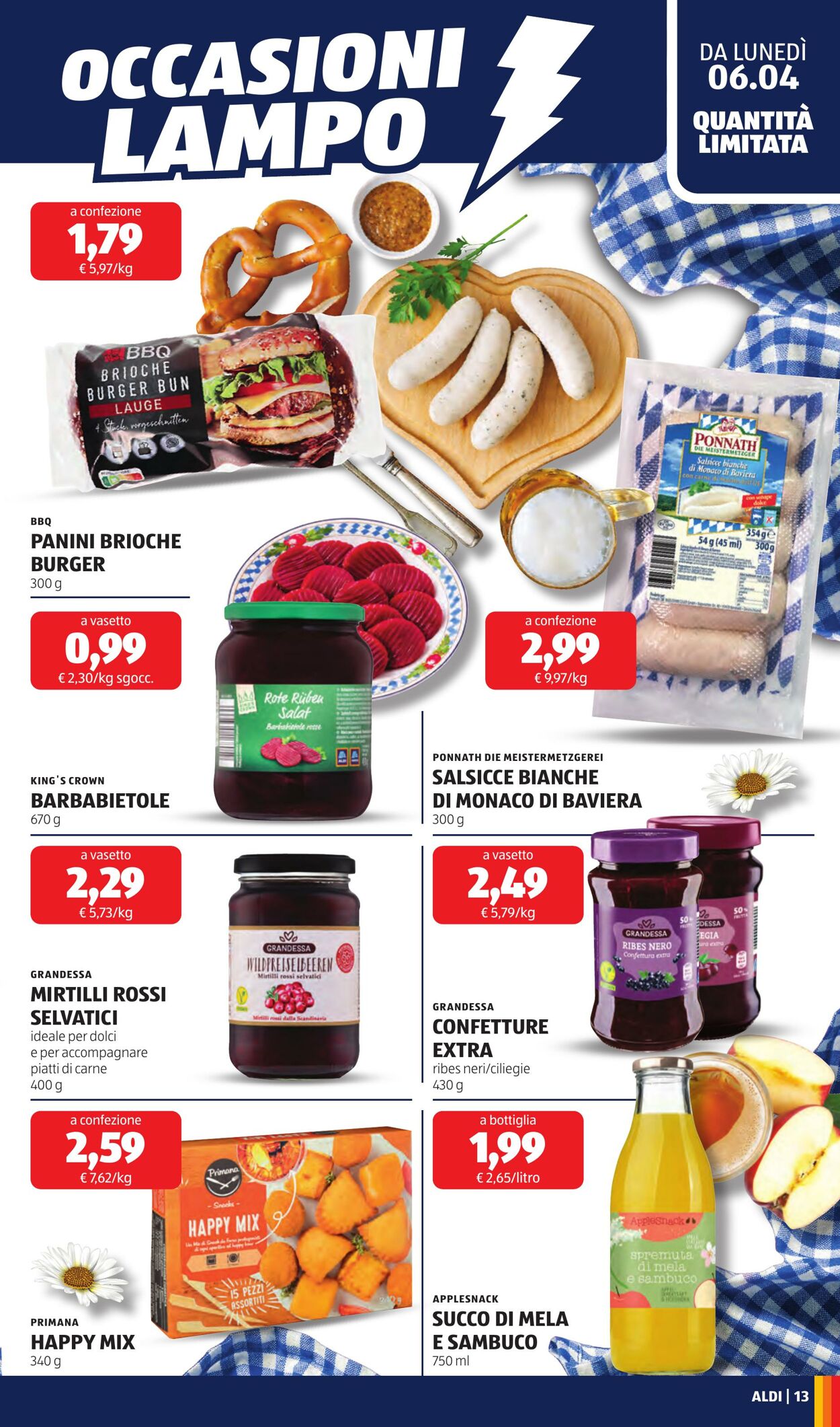 Volantino Aldi 06.04.2026 - 12.04.2026