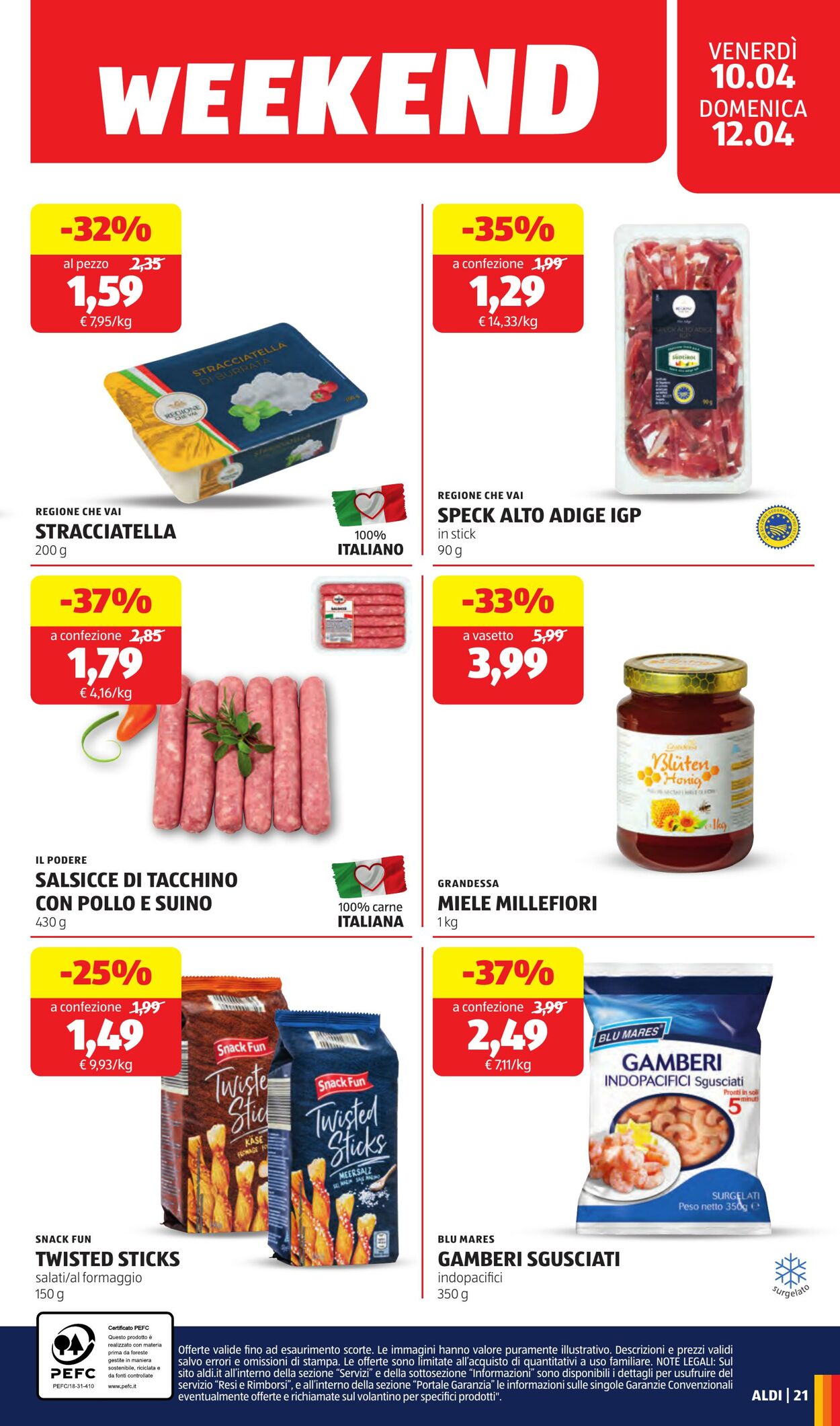 Volantino Aldi 06.04.2026 - 12.04.2026