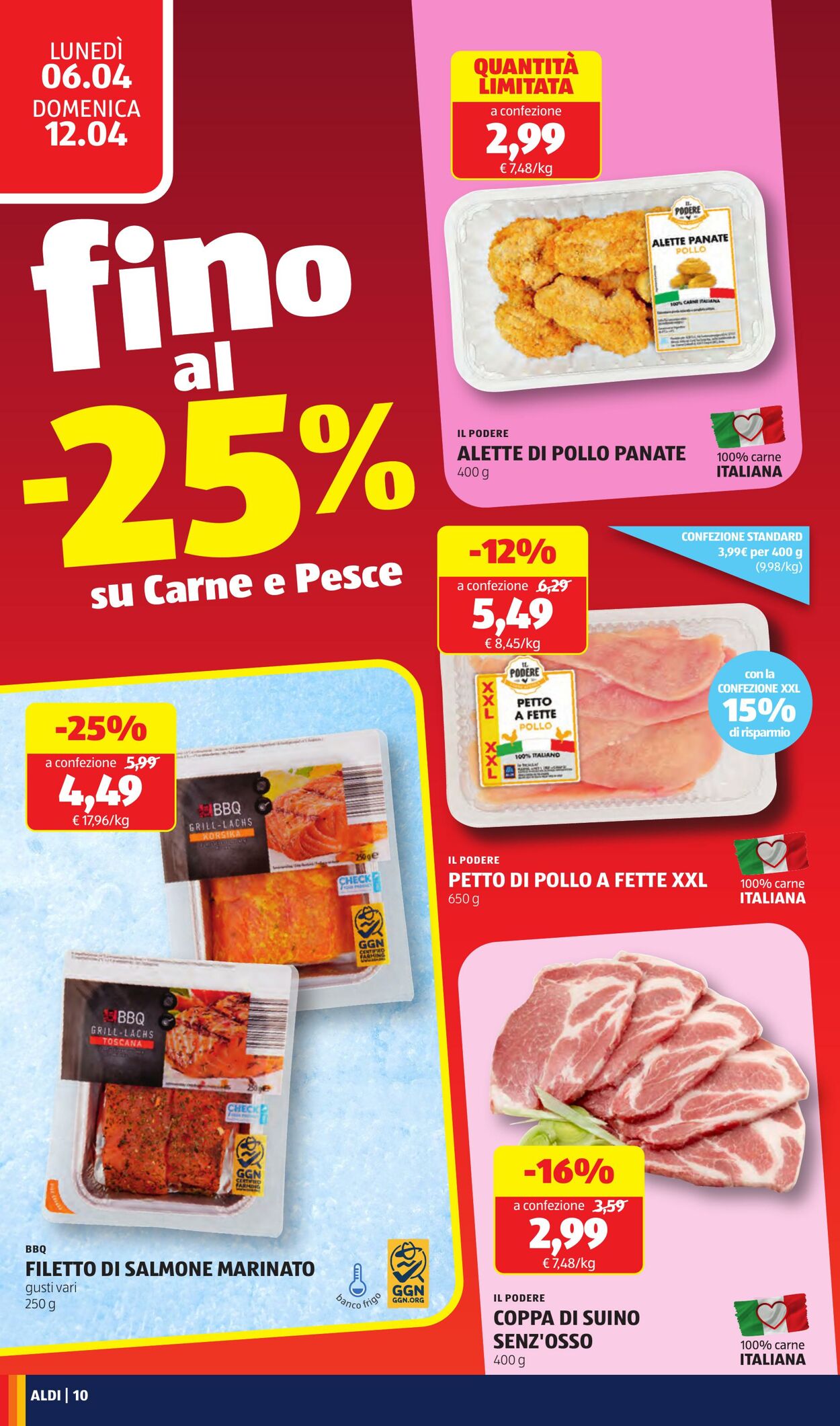 Volantino Aldi 06.04.2026 - 12.04.2026