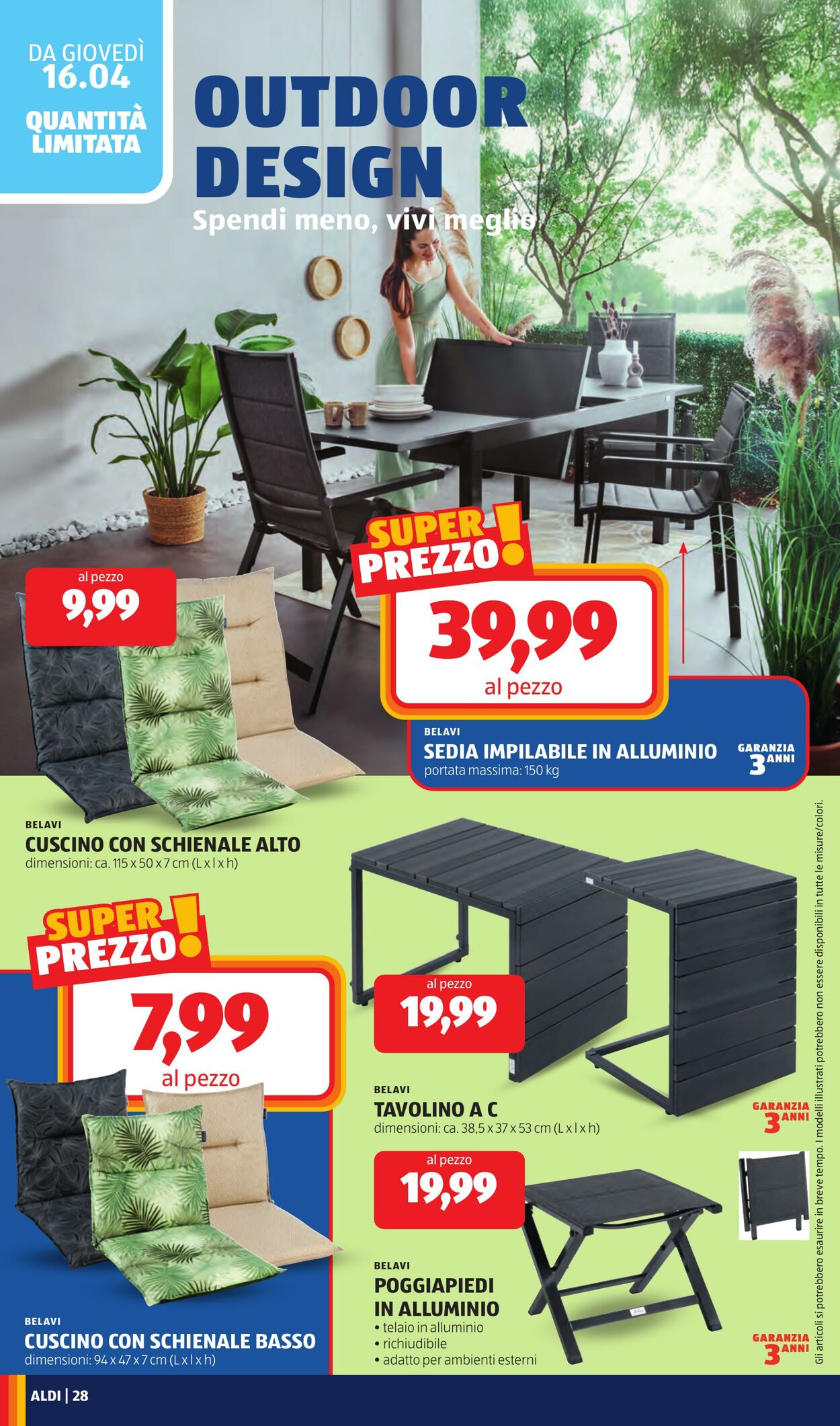 Volantino Aldi 23.04.2026 - 26.04.2026