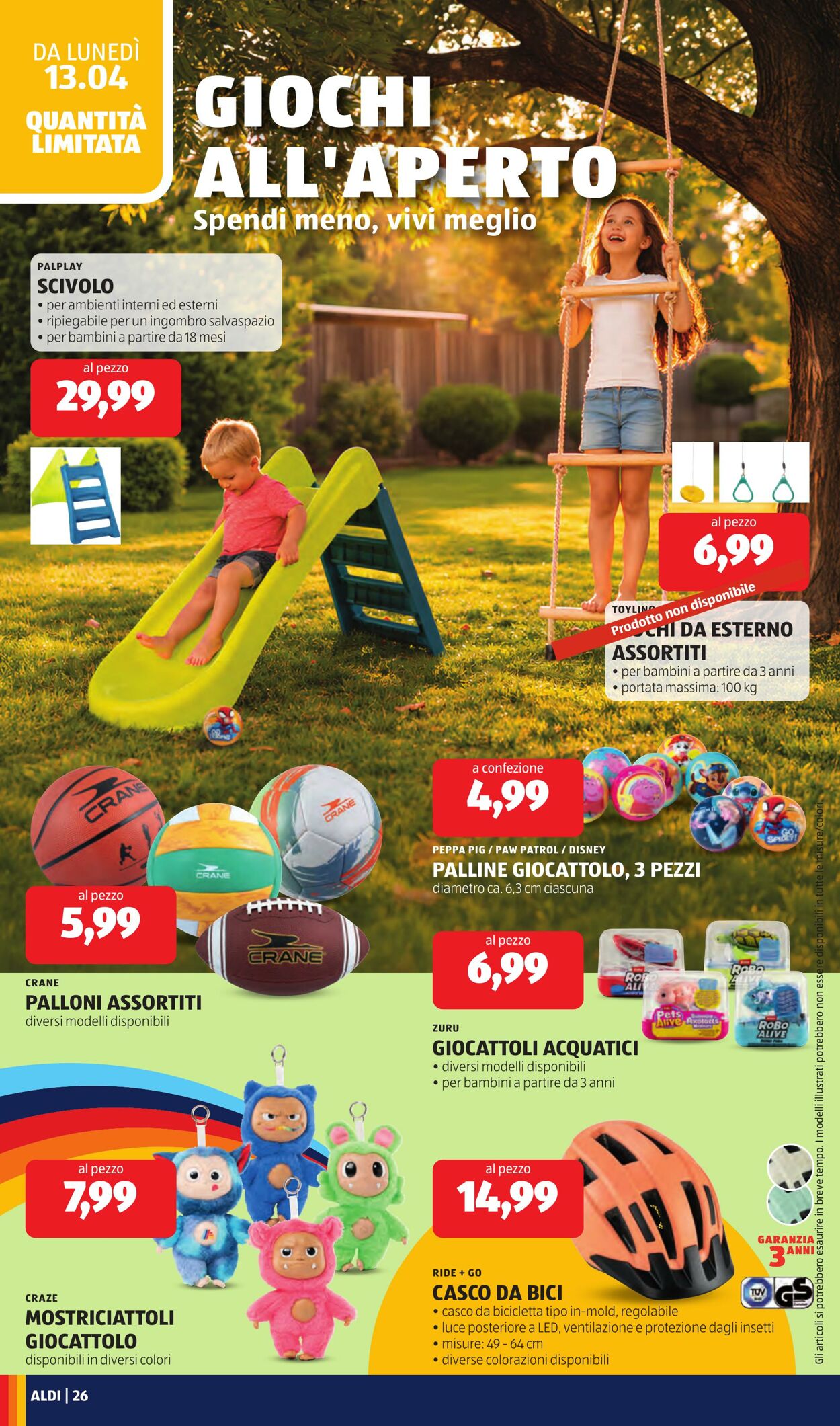 Volantino Aldi 23.04.2026 - 26.04.2026