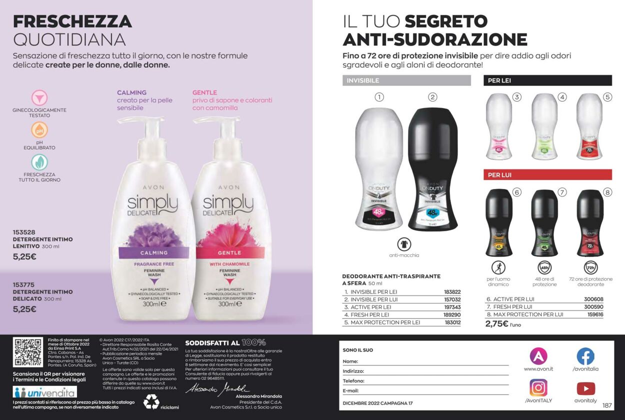 Volantino Avon 01.12.2022 - 31.12.2022