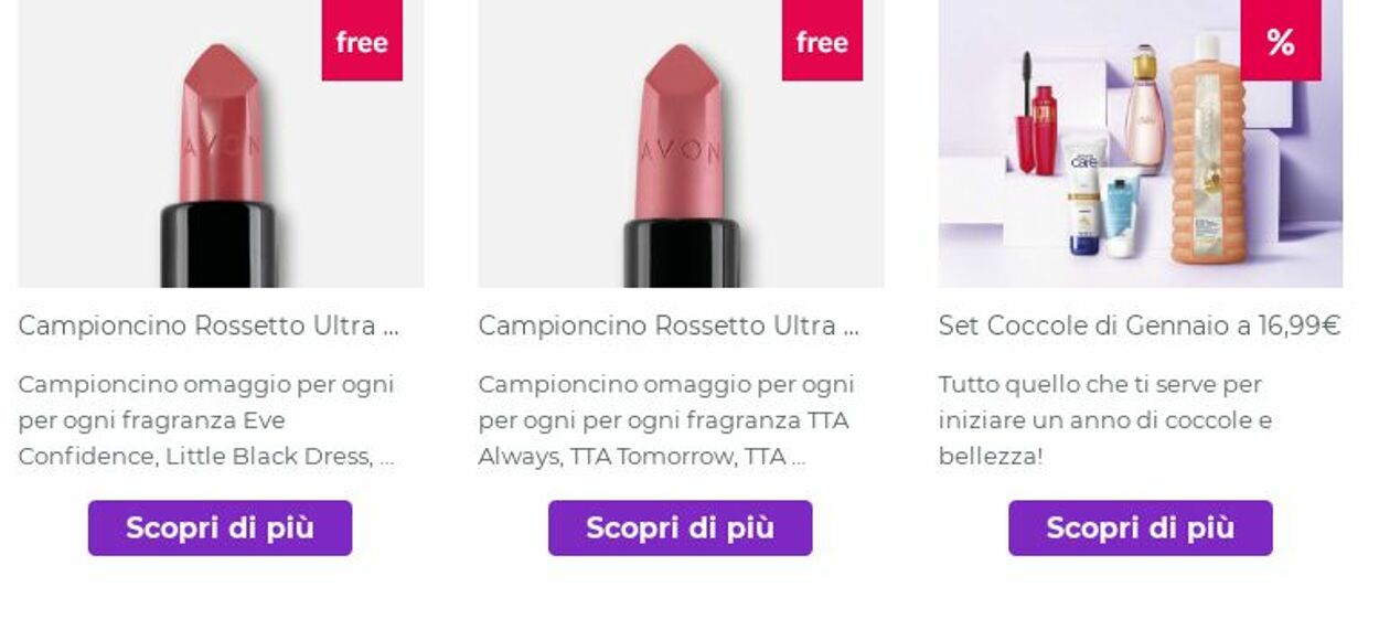 Volantino Avon 20.01.2025 - 26.01.2025