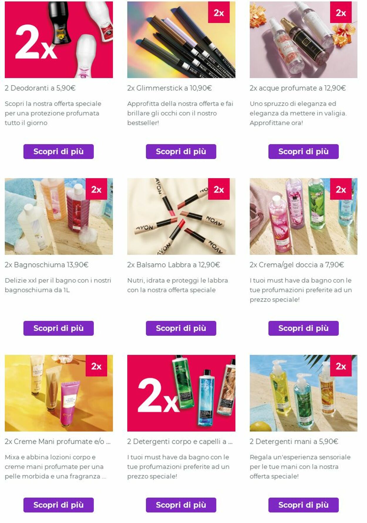 Volantino Avon 16.06.2025 - 22.06.2025