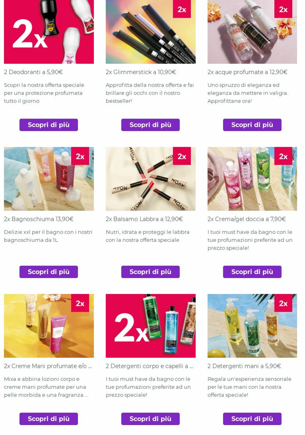 Volantino Avon 02.06.2025 - 08.06.2025