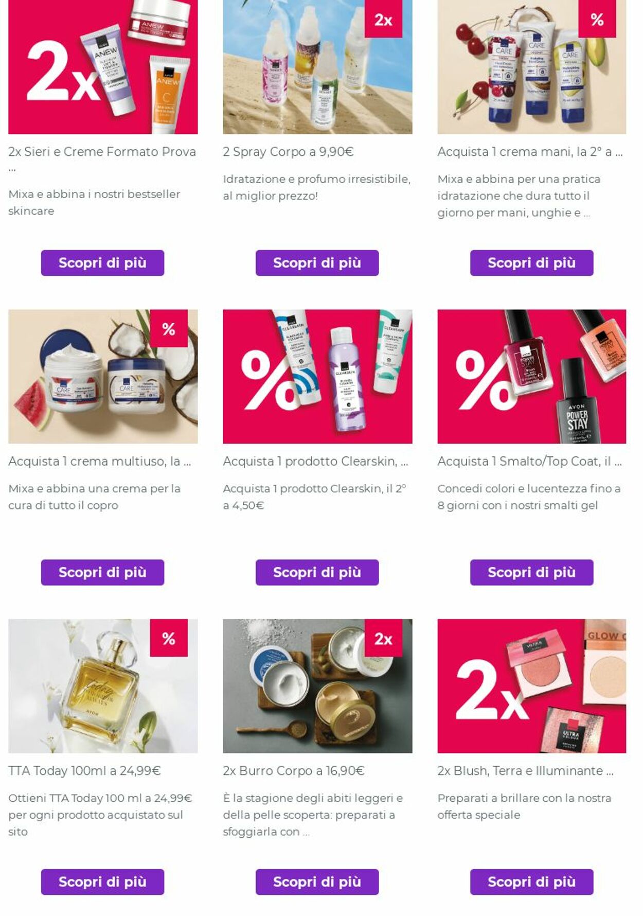 Volantino Avon 02.06.2025 - 08.06.2025