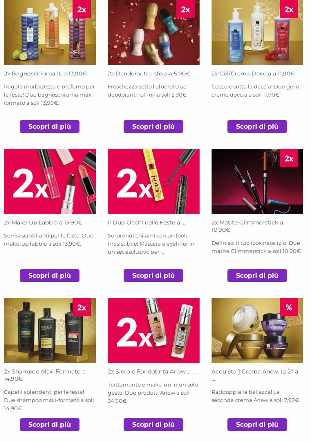 Volantino Avon 22.12.2025 - 28.12.2025