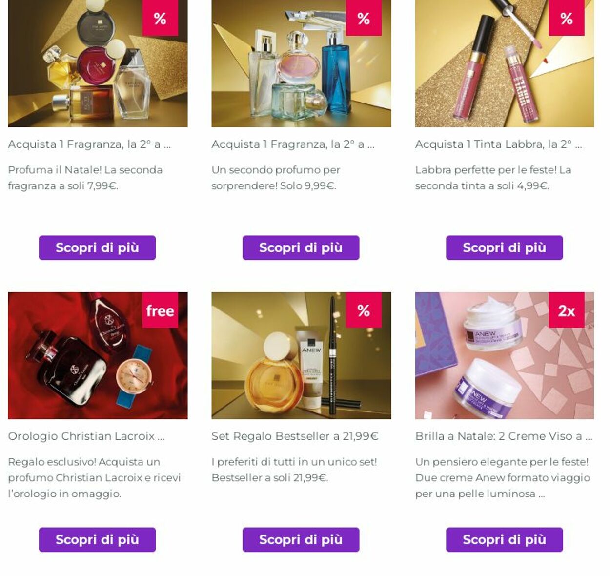 Volantino Avon 22.12.2025 - 28.12.2025