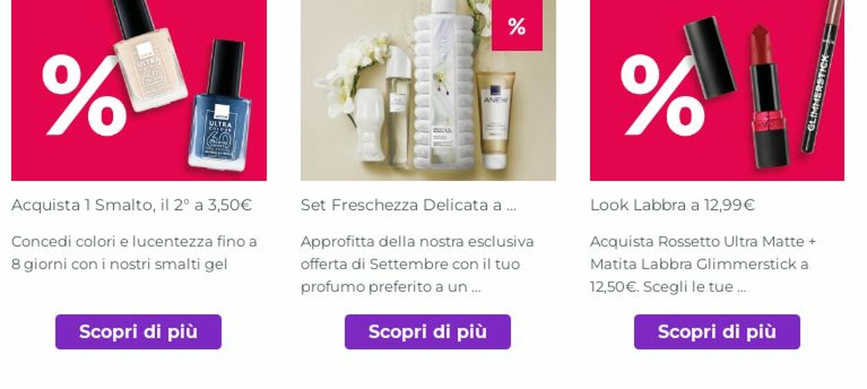 Volantino Avon 15.09.2025 - 21.09.2025