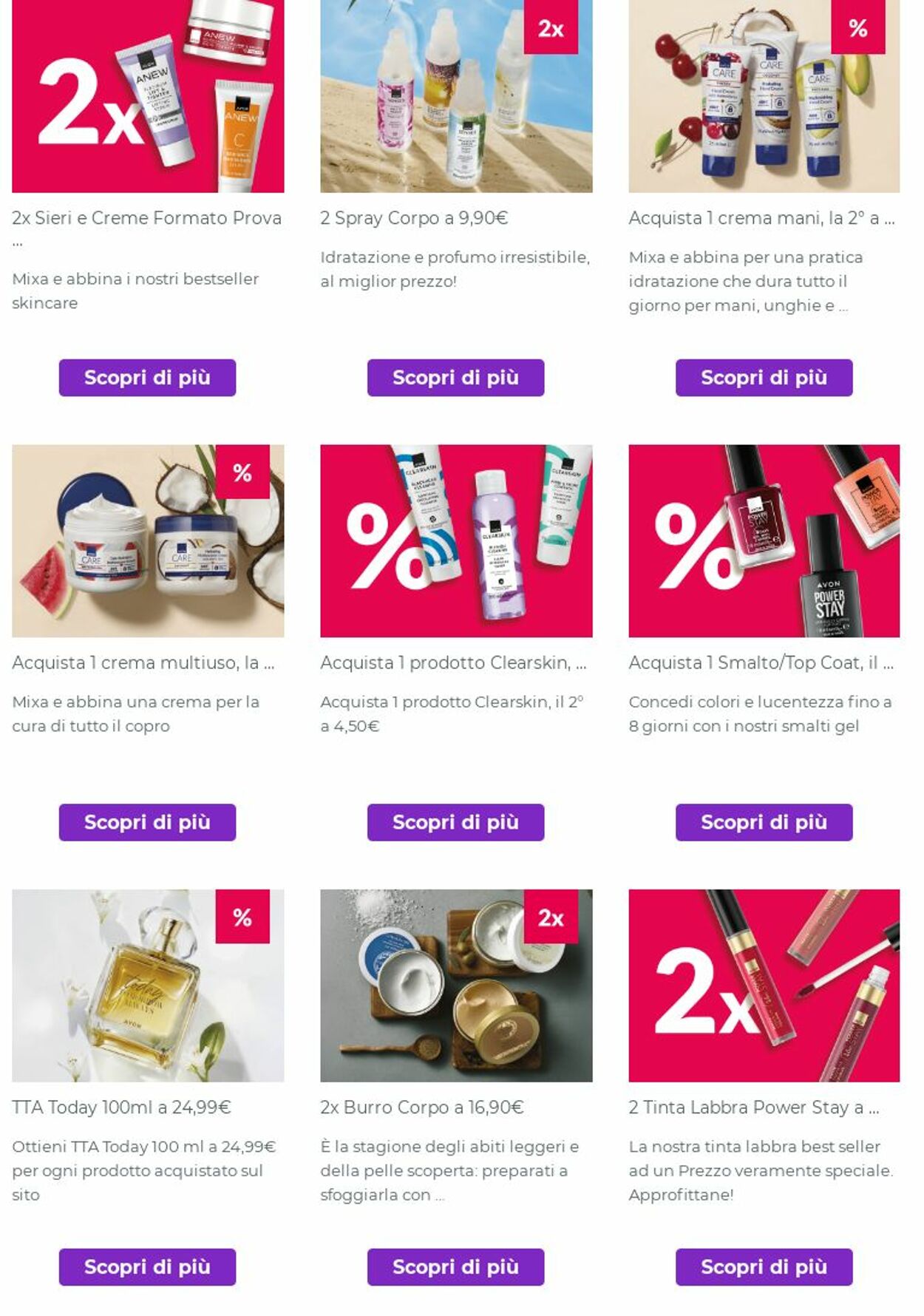 Volantino Avon 23.06.2025 - 29.06.2025