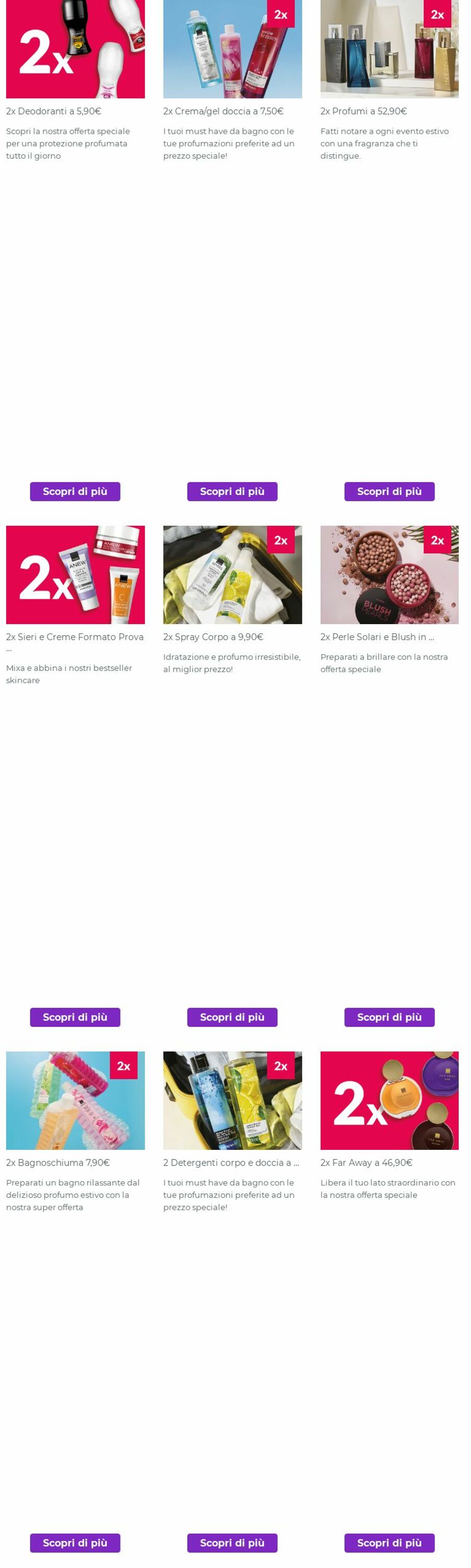 Volantino Avon 21.07.2025 - 27.07.2025