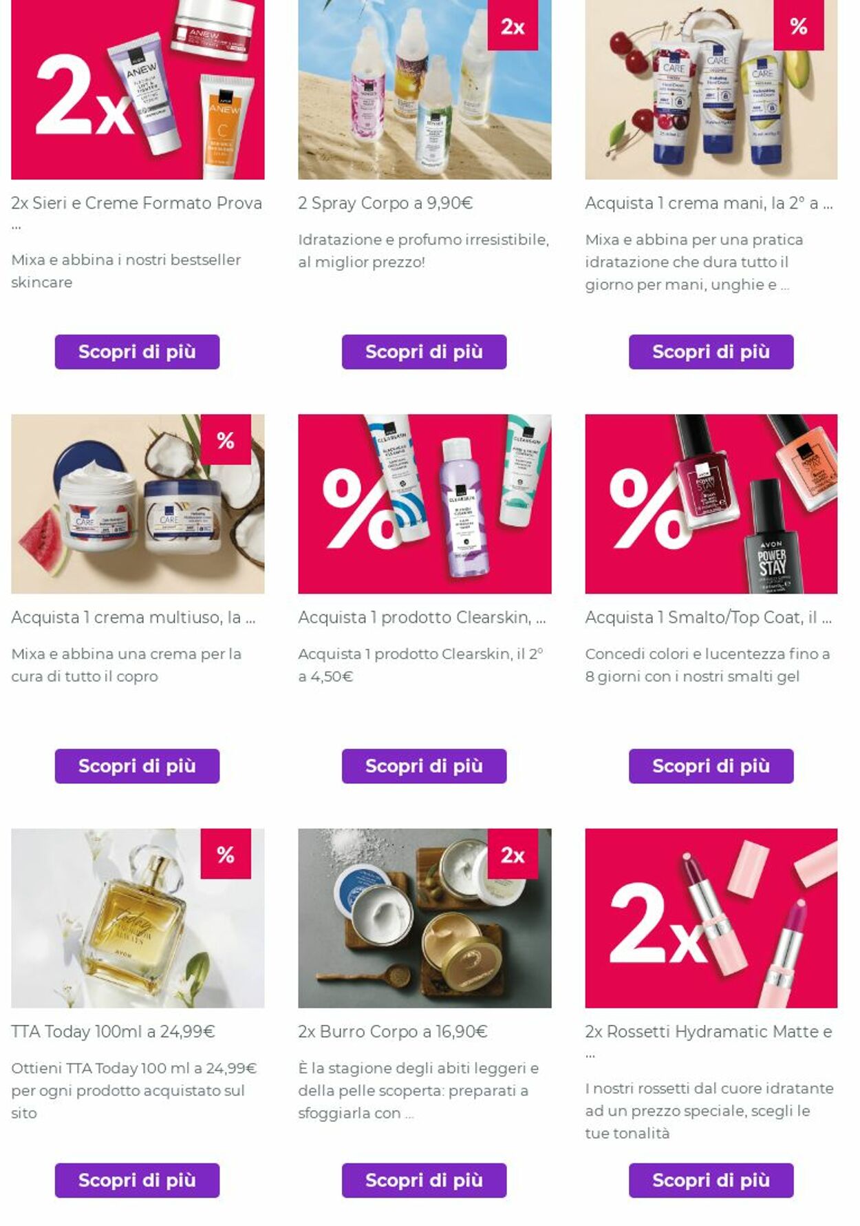 Volantino Avon 09.06.2025 - 15.06.2025