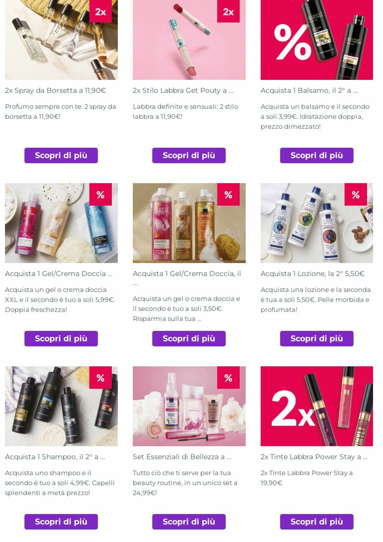 Volantino Avon 20.10.2025 - 26.10.2025