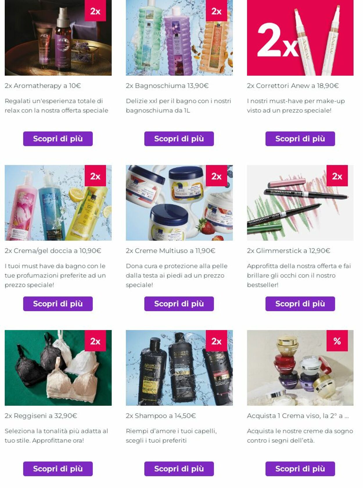 Volantino Avon 25.08.2025 - 31.08.2025
