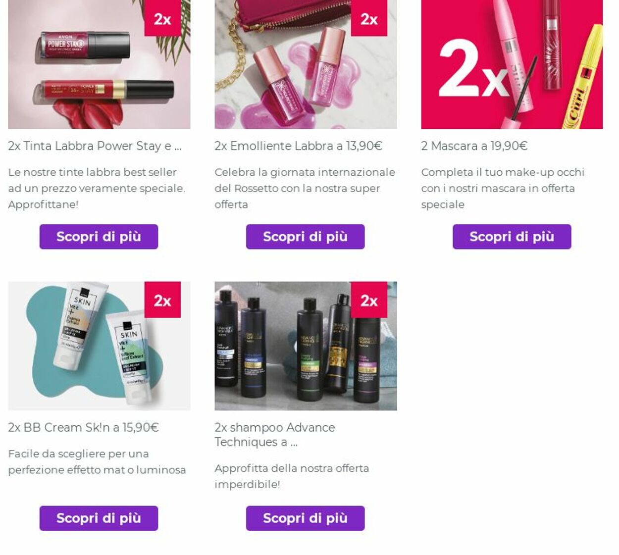 Volantino Avon 28.07.2025 - 03.08.2025