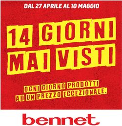 Volantino Bennet 25.05.2023 - 21.06.2023