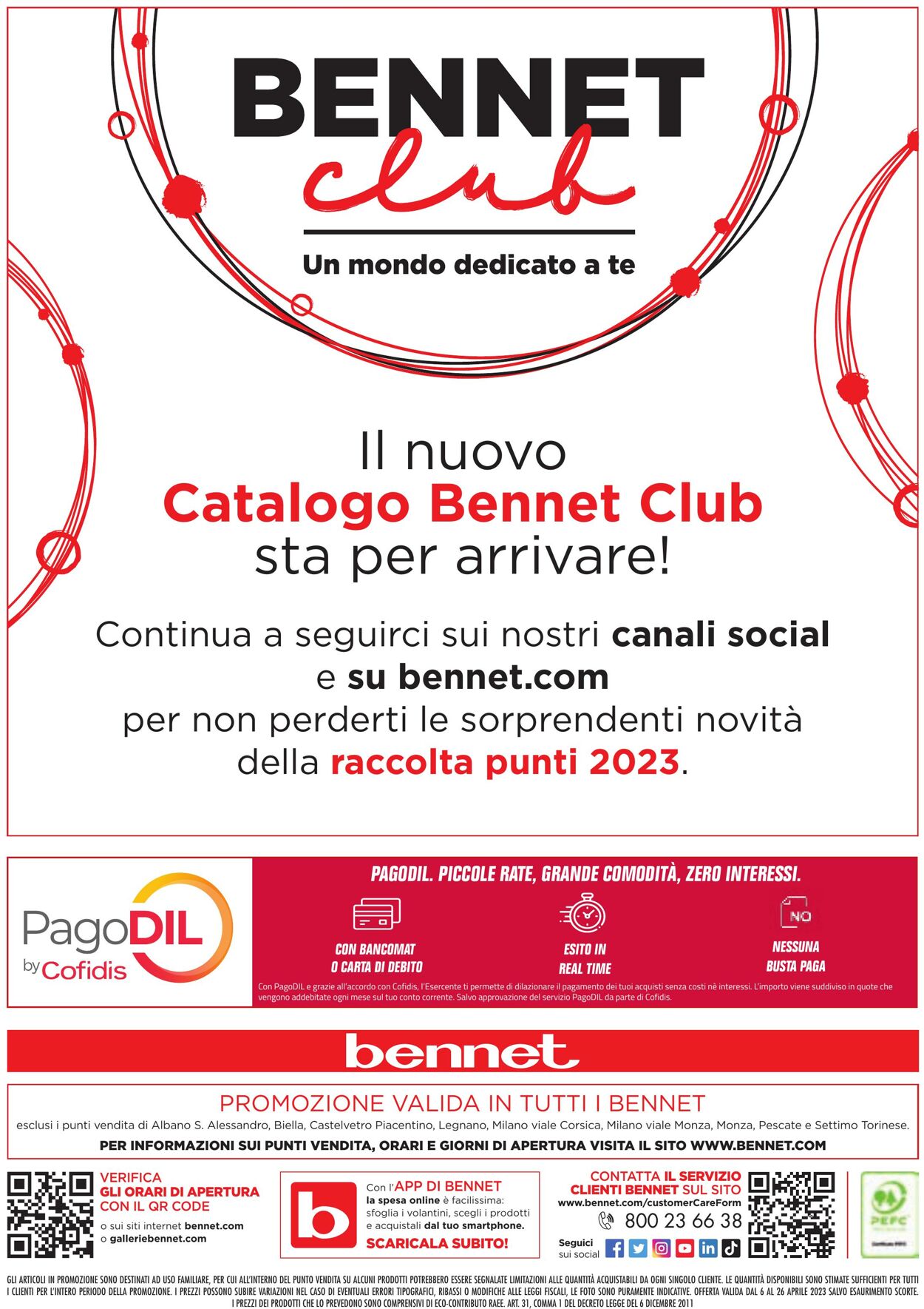 Volantino Bennet 06.04.2023 - 26.04.2023