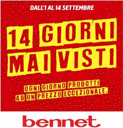 Volantino Bennet 01.09.2022 - 14.09.2022
