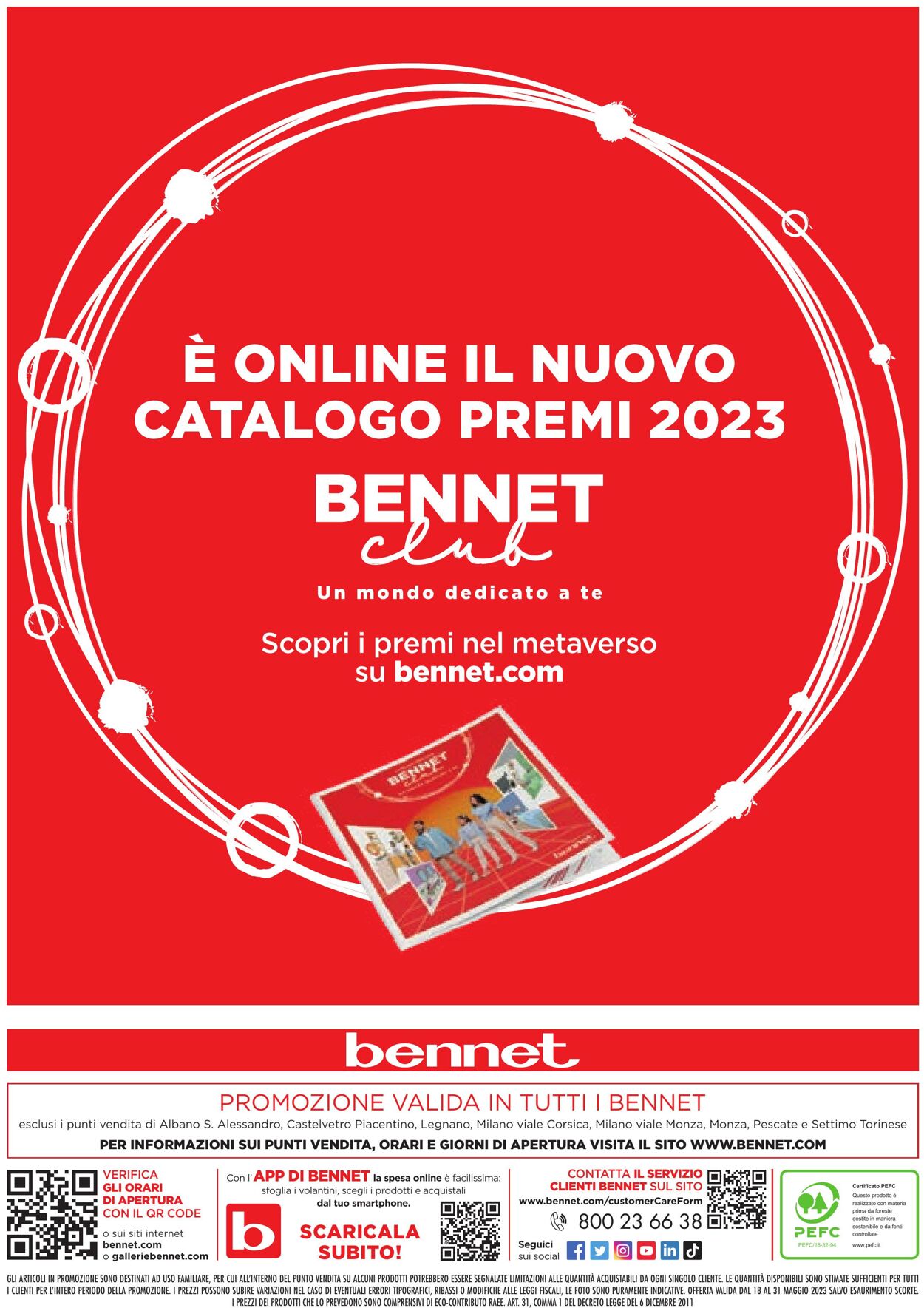 Volantino Bennet 18.05.2023 - 31.05.2023