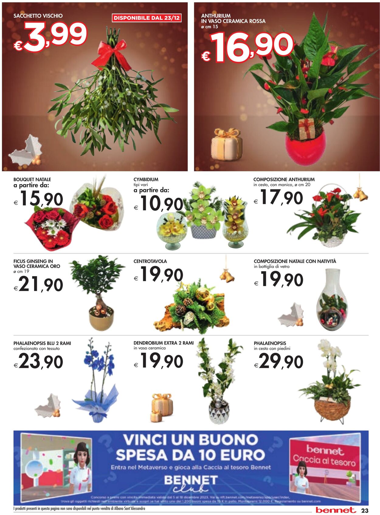 Volantino Bennet 07.12.2023 - 24.12.2023