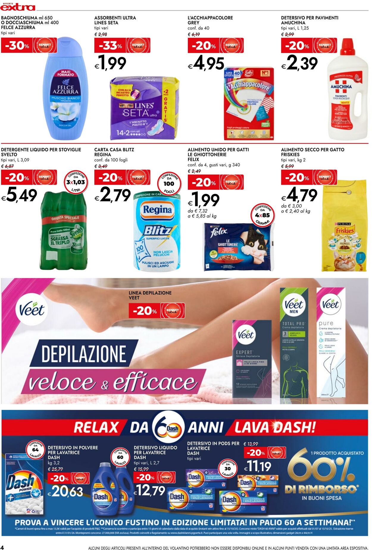 Volantino Bennet 21.08.2025 - 31.08.2025