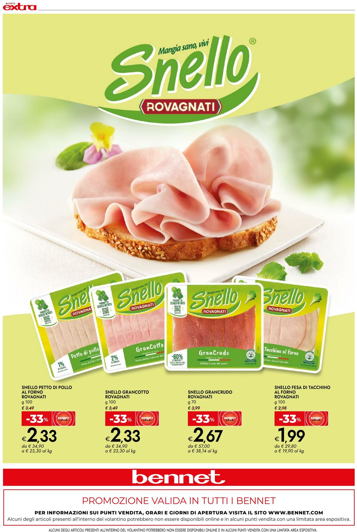 Volantino Bennet 21.08.2025 - 31.08.2025