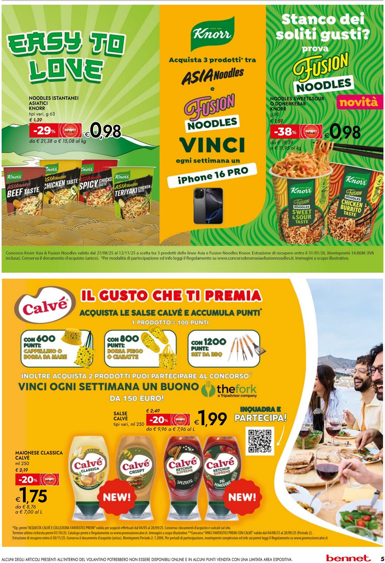 Volantino Bennet 21.08.2025 - 31.08.2025