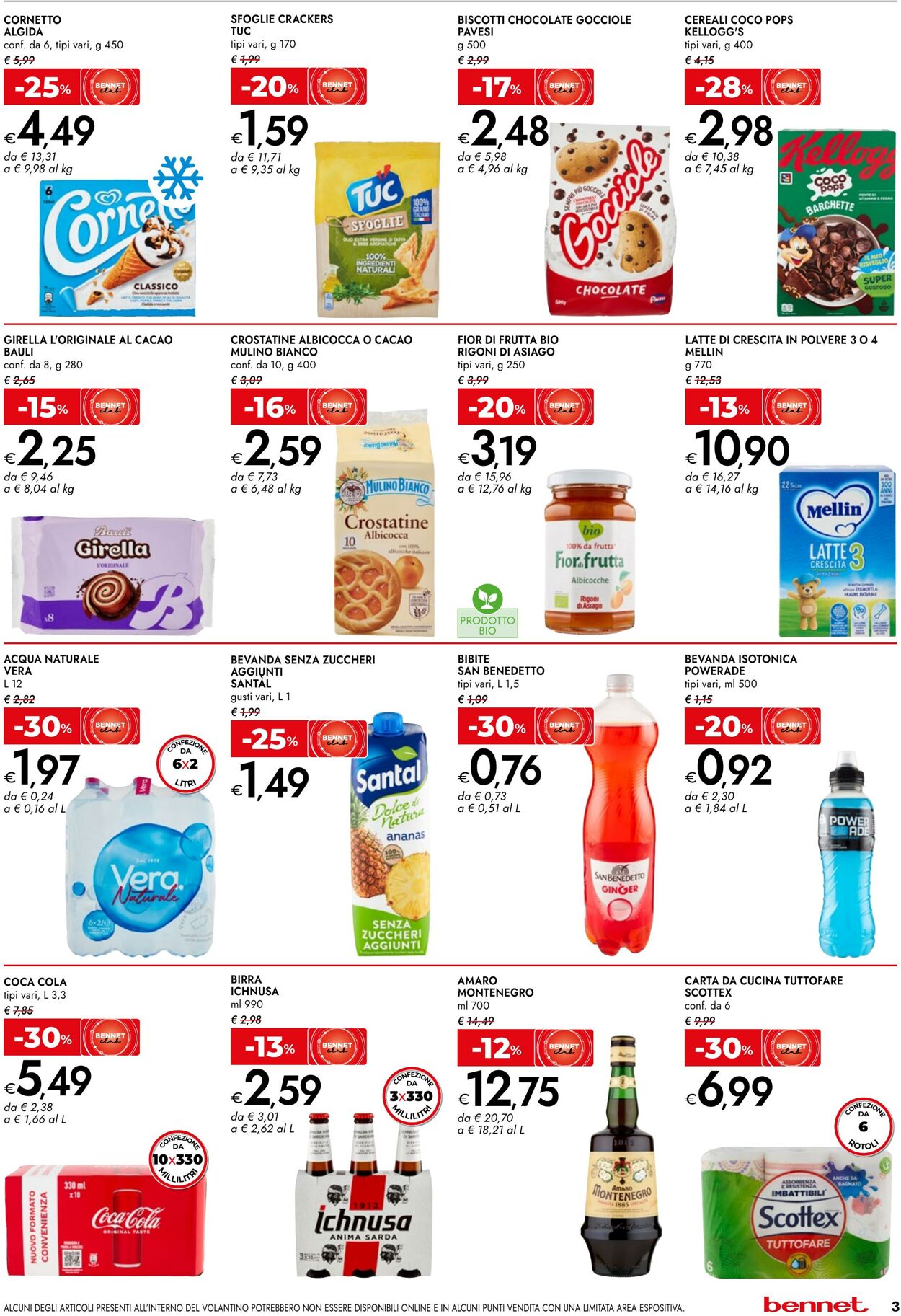 Volantino Bennet 21.08.2025 - 31.08.2025